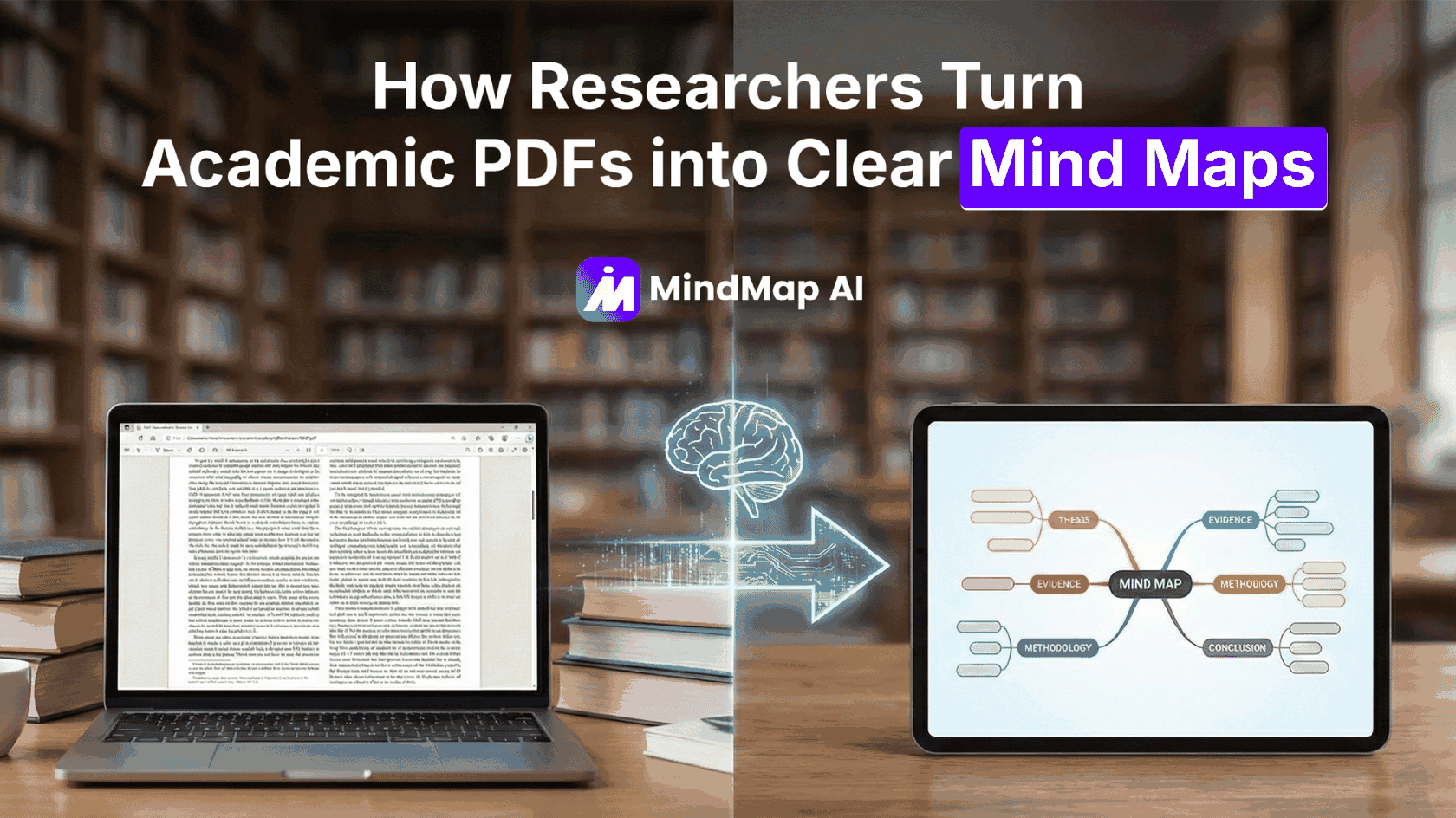 How Researchers Turn Academic PDFs into Clear Mind Maps