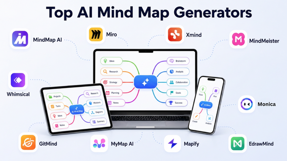 10 Best AI Mind Map Generators in 2026 (Tested & Scored on 7 Criteria)
