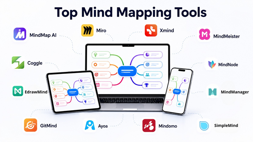 12 Best Mind Map Software Tools in 2026 (Tested & Scored on 6 Criteria)