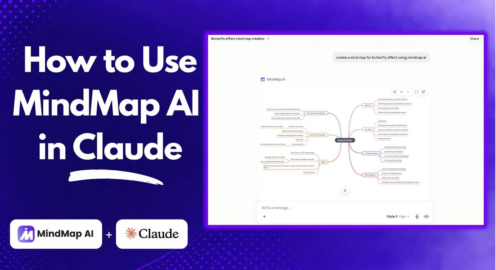 How to Use MindMap AI in Claude: MCP Connector Setup Guide