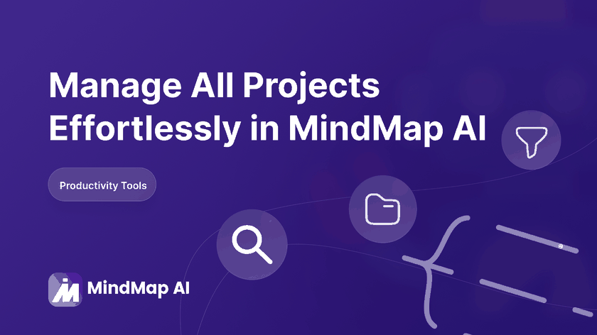 All Projects in MindMap AI–View and Search with Ease