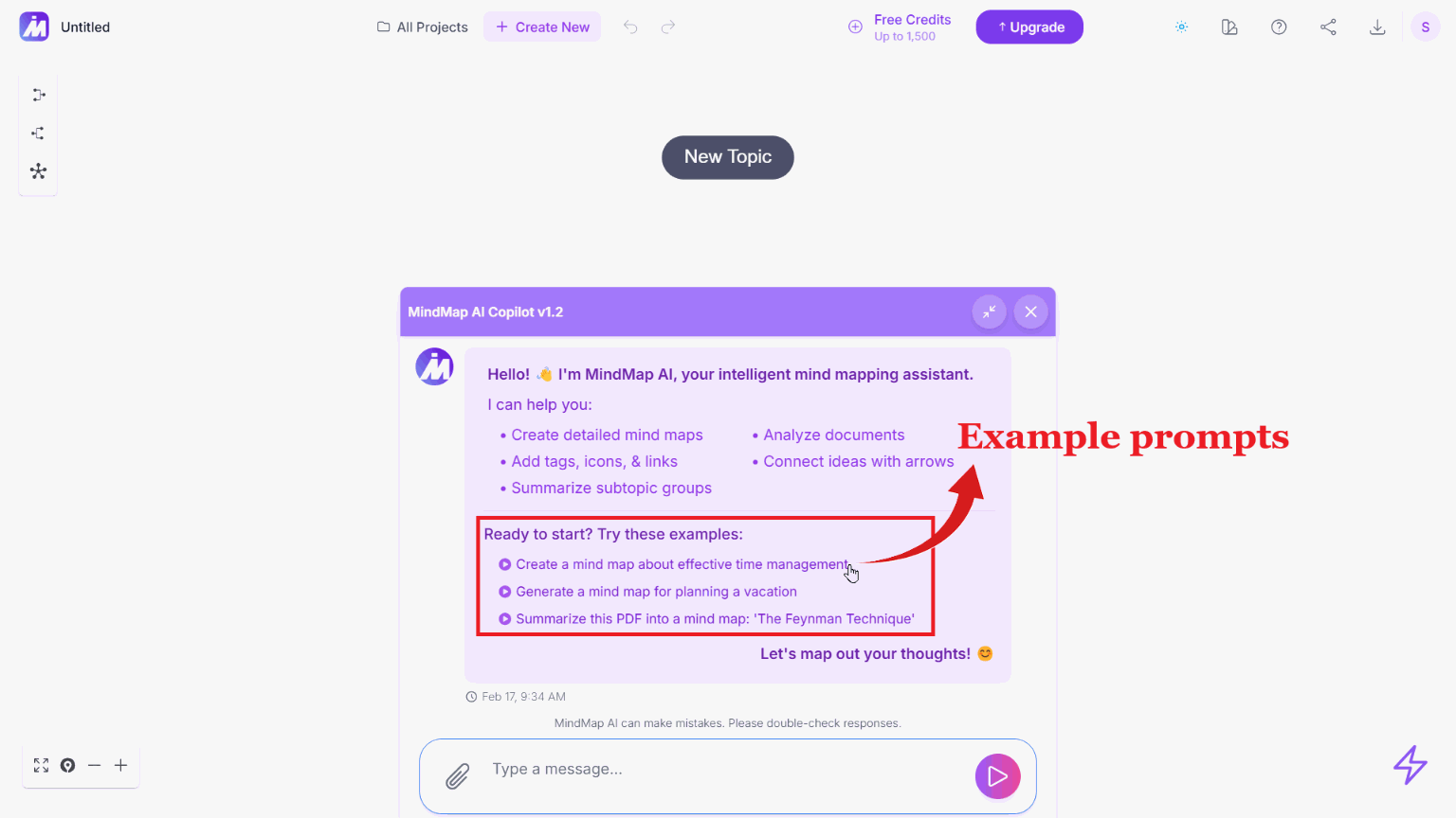 Suggested Prompts