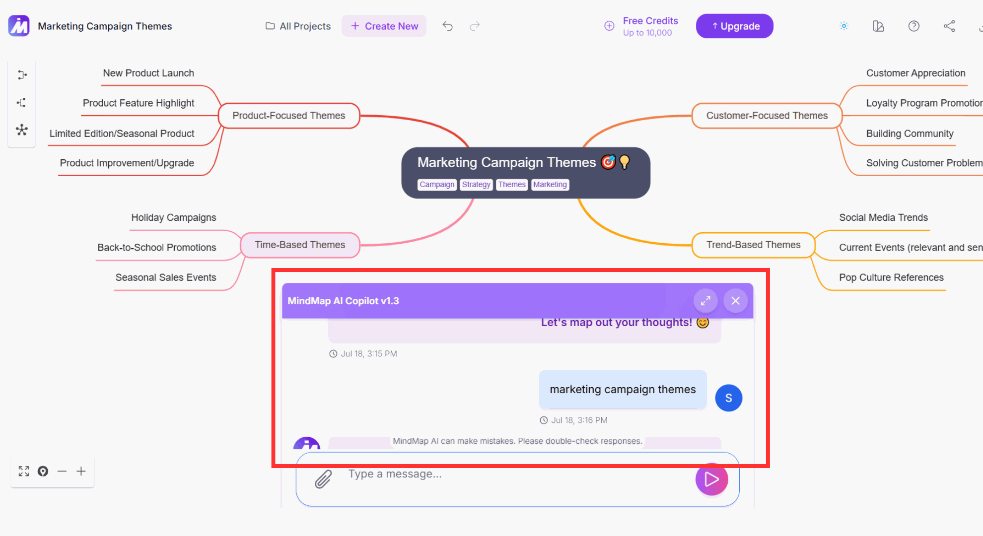 MindMap AI Copilot screensho