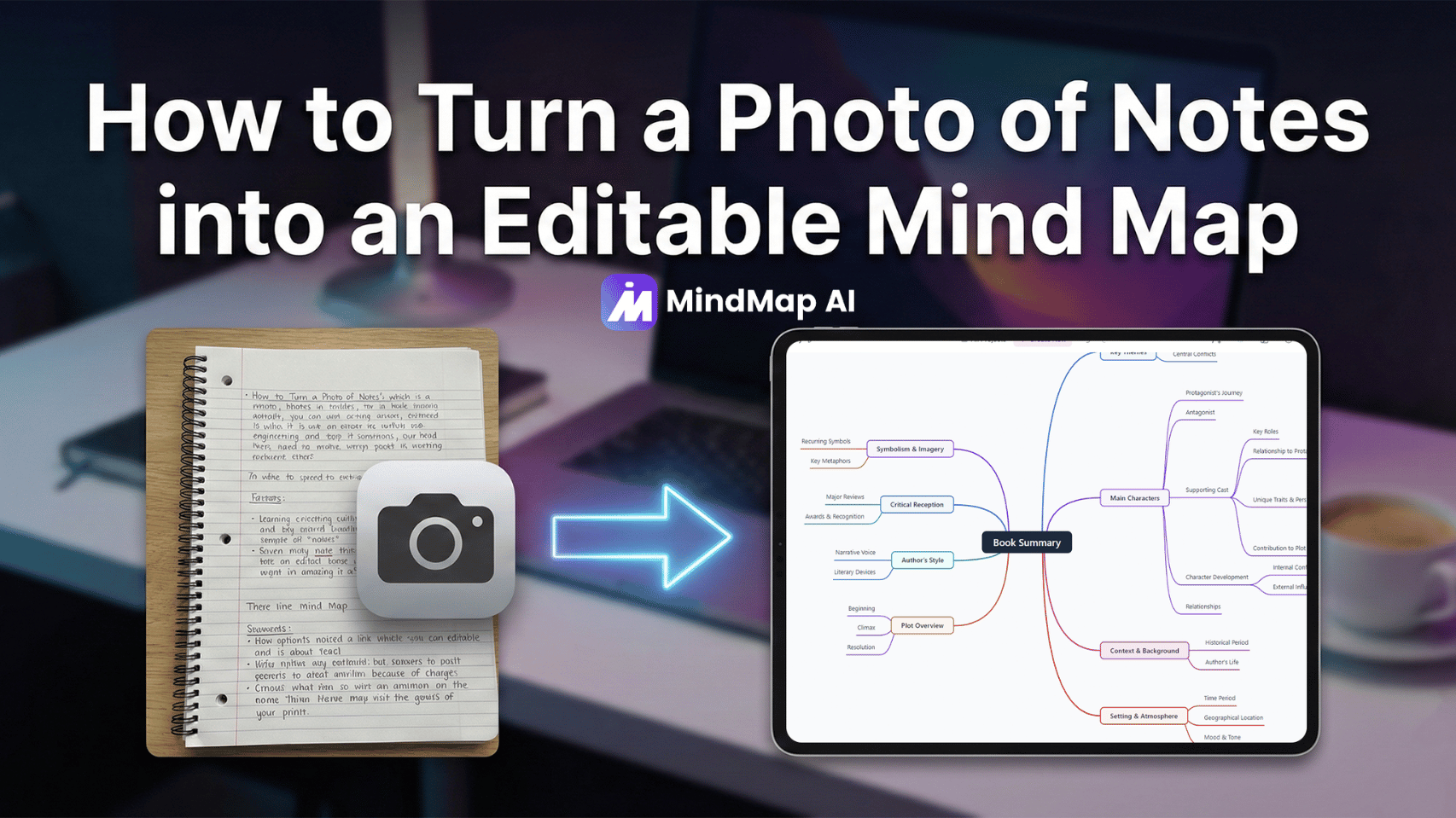 Photo to Mind Map: How to Convert Whiteboard Notes with AI