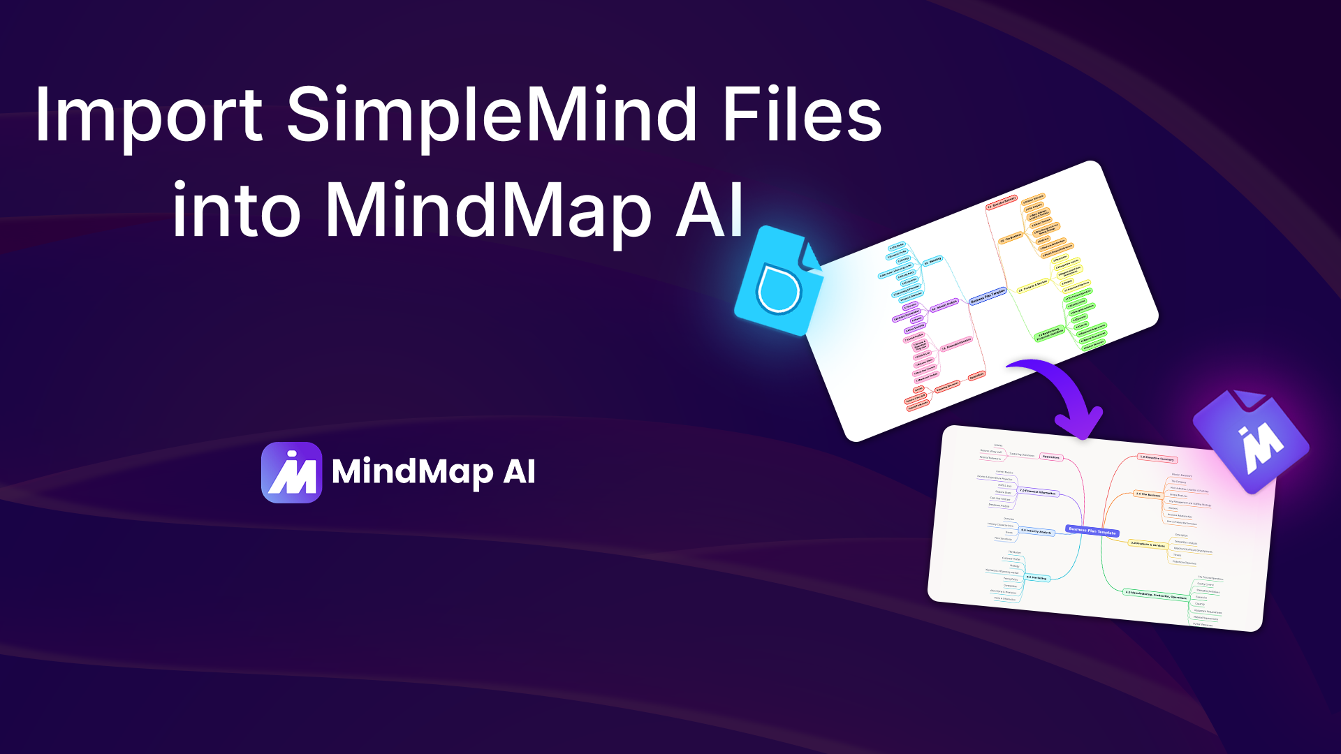 How to Convert SimpleMind to MindMap AI (.smmx Import Guide)