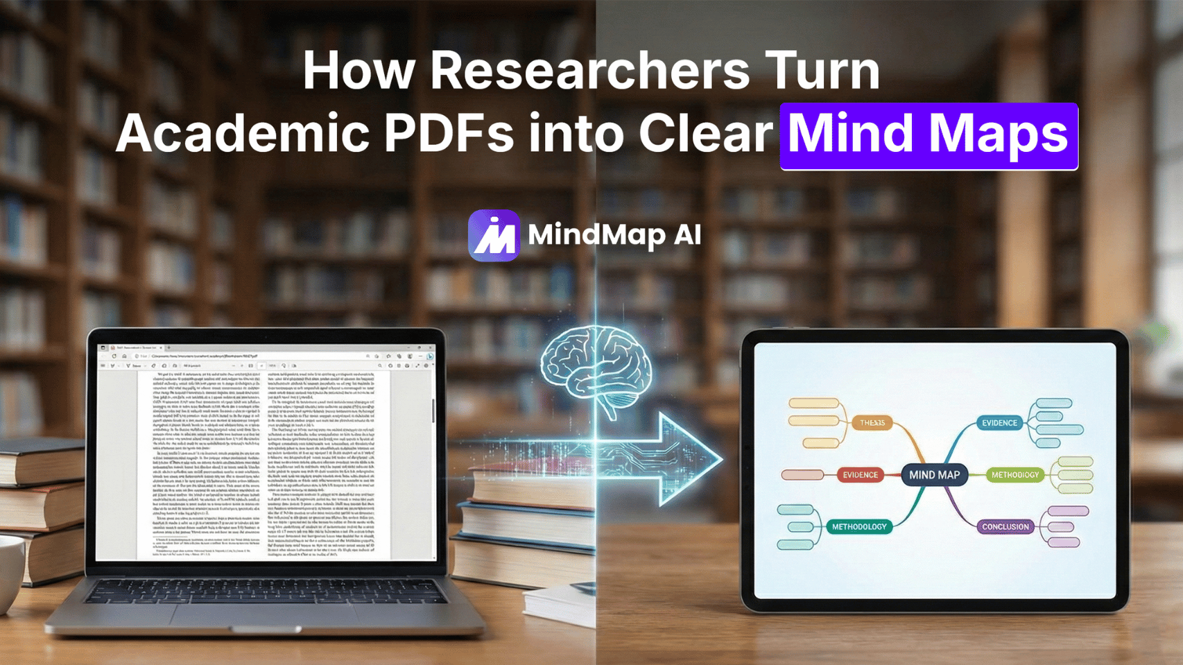 How Researchers Turn Academic PDFs into Clear Mind Maps