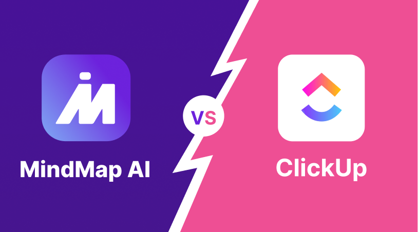 مقارنة بين MindMap AI و ClickUp