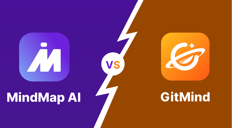 MindMap AI vs GitMind comparison