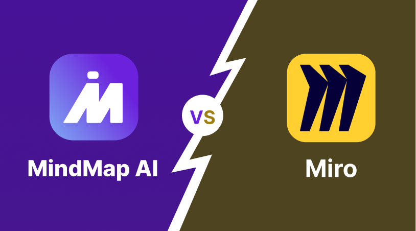 مقارنة بين MindMap AI و Miro
