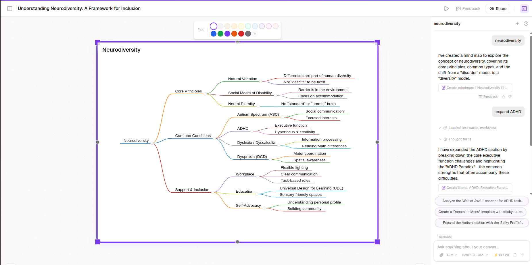 MyMap AI Interface