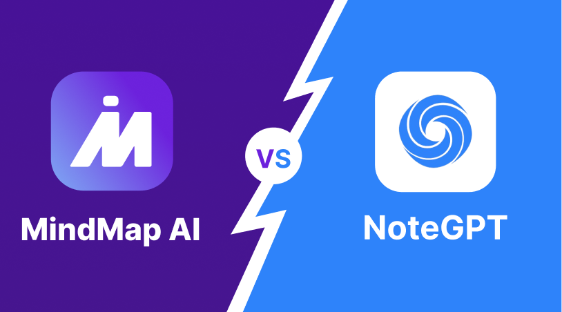 MindMap AI vs NoteGPT comparison