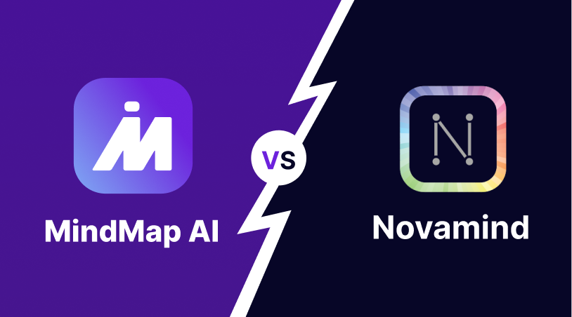 مقارنة بين MindMap AI و Novamind