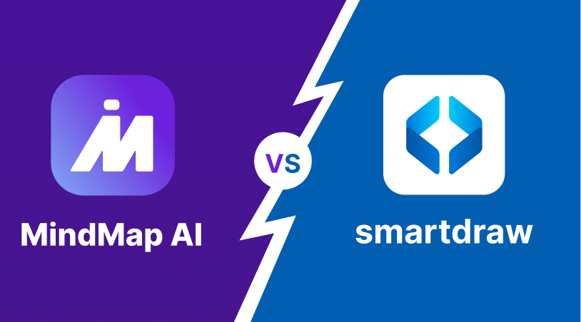 مقارنة بين MindMap AI و SmartDraw