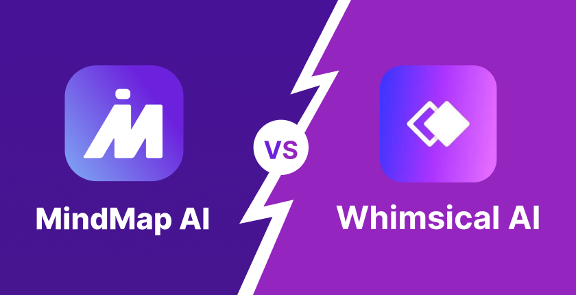 การเปรียบเทียบ AI MindMap AI กับ Whimsical
