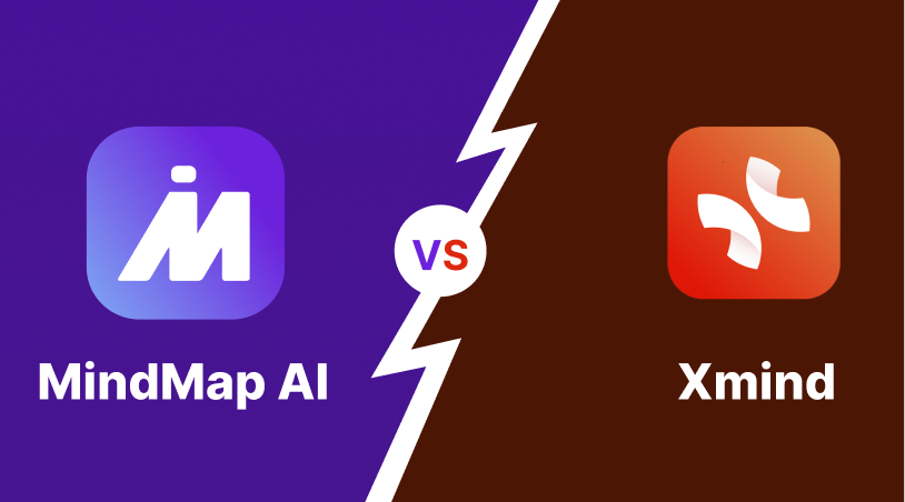 Xmind vs MindMap AI comparison