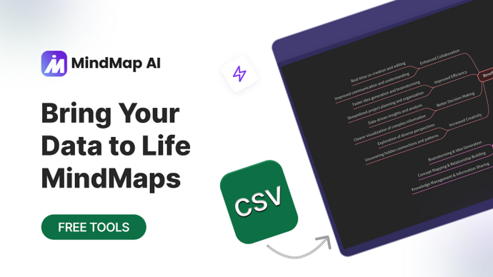 How to Convert CSV to Mind Maps with MindMap AI