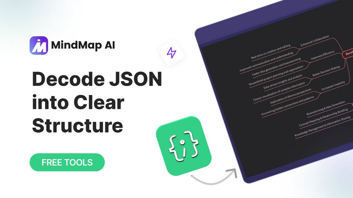 How to Convert JSON to Mind Maps with MindMap AI - Video Thumbnail