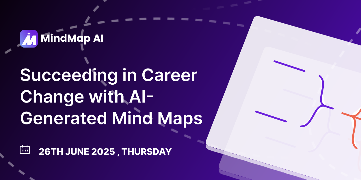 Succeeding in Career Change with AI-Powered Mind Maps