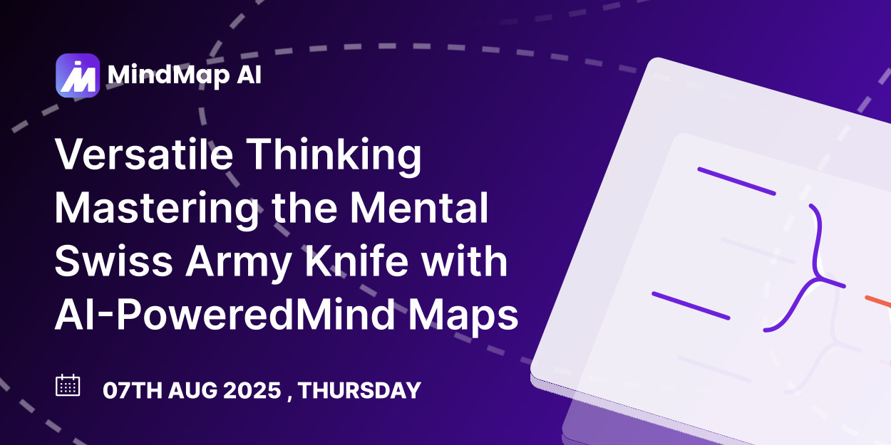 Versatile Thinking: Mastering the Mental Swiss Army Knife with AI-Powered Mind Maps